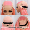 Custom Pink/Red Lace Frontal Wig