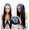 Blue/1B Straight Wig