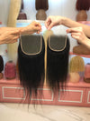 HD Brazilian Silky Straight Lace Closure